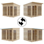 Shire Lela Pent Summerhouse 8x8