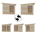 Shire Lela Pent Summerhouse 12x8
