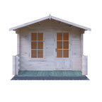 Shire Maulden 19mm Log Cabin With Veranda 10x10