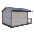 Shire Maulden 19mm Log Cabin With Veranda 10x10