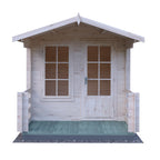Shire Maulden 19mm Log Cabin With Veranda 8x8