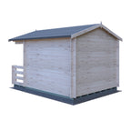 Shire Maulden 19mm Log Cabin With Veranda 9x9