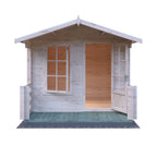 Shire Maulden 19mm Log Cabin With Veranda 9x9