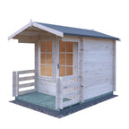 Shire Maulden 19mm Log Cabin With Veranda 7x7