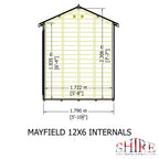 Shire Mayfield Summerhouse 12x6
