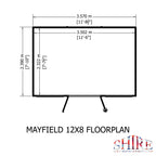 Shire Mayfield Summerhouse 12x8