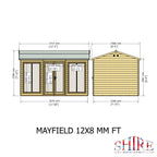 Shire Mayfield Summerhouse 12x8