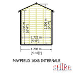 Shire Mayfield Summerhouse 16x6