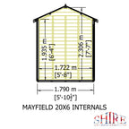 Shire Mayfield Summerhouse 20x6