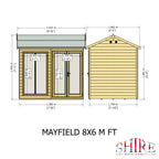 Shire Mayfield Summerhouse 8x6