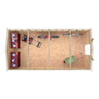 Shire Apex Dip Treated Overlap Garden Shed 10x20