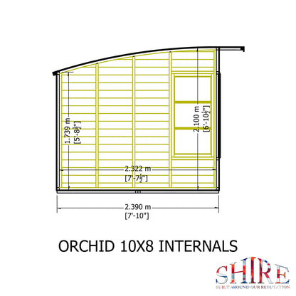 Shire Orchid Summerhouse 10x8