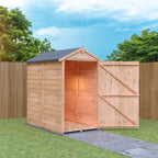Shire Apex Dip Treated Overlap Garden Shed 3x5