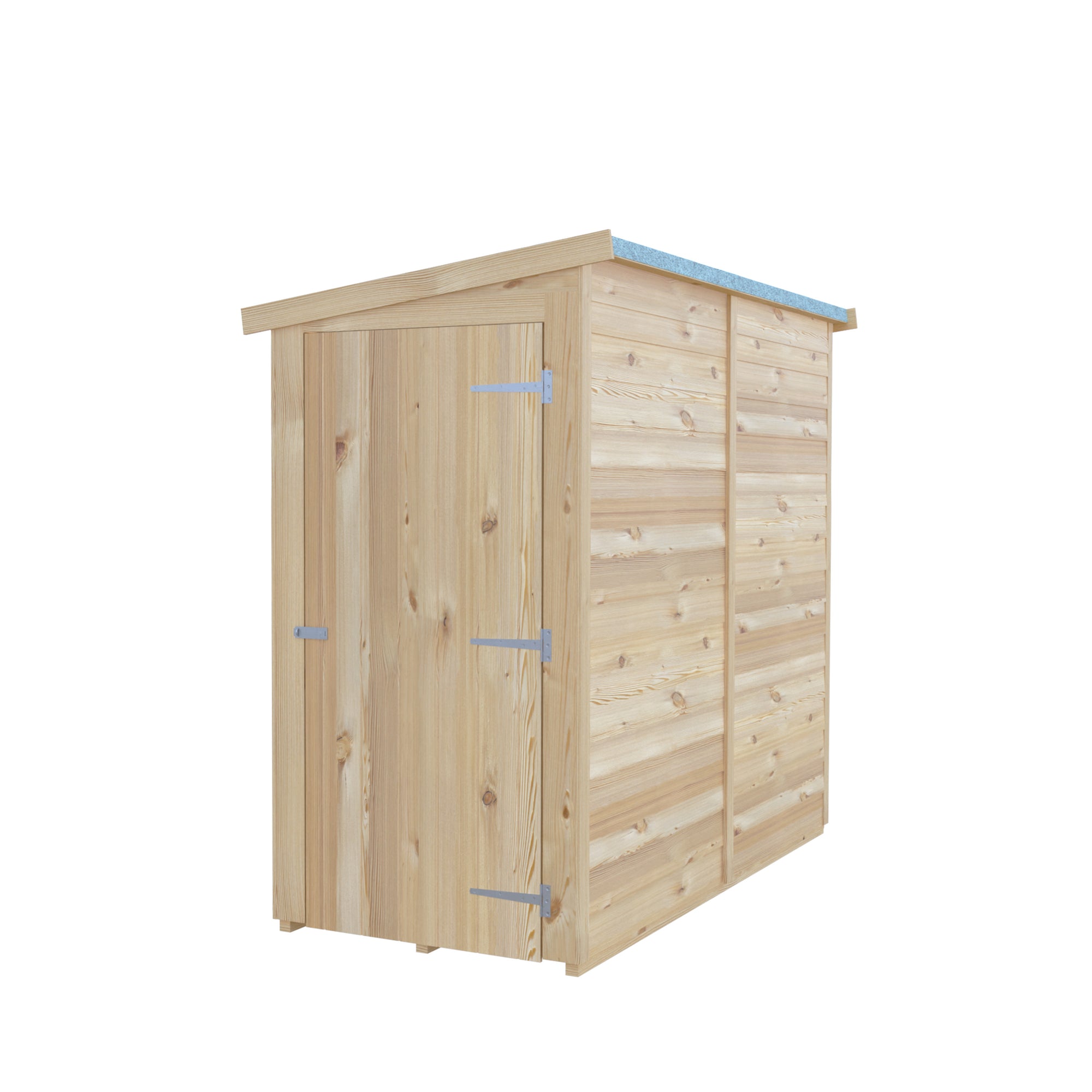 Shire Pent Dip Treated Overlap Value Garden Shed 6x3