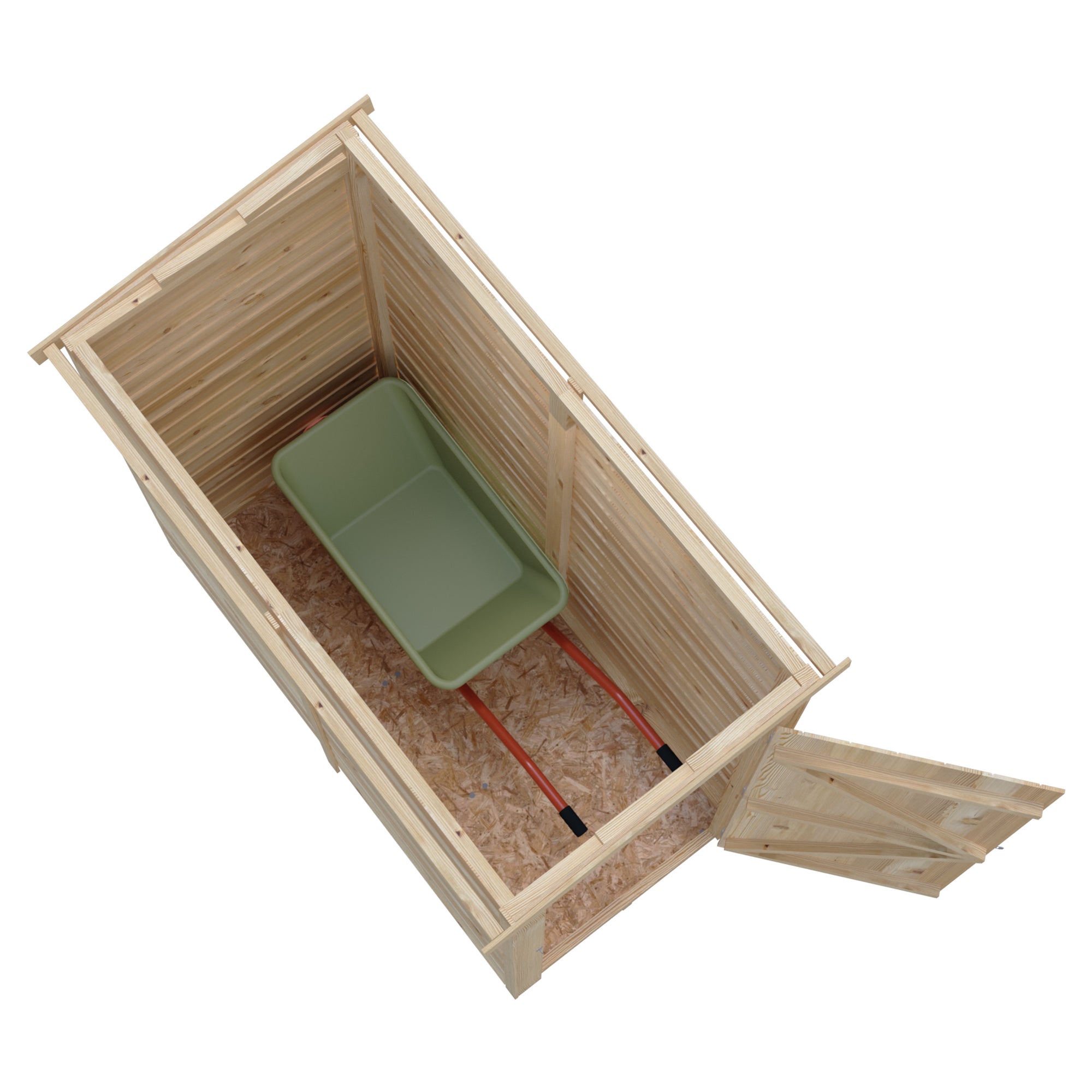 Shire Pent Dip Treated Overlap Value Garden Shed 6x3