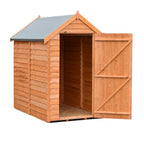 Shire Apex Dip Treated Overlap Garden Shed 6x4