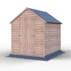 Shire Apex Dip Treated Overlap Garden Shed 7x5
