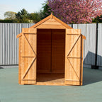 Shire Apex Dip Treated Overlap Garden Shed 8x6