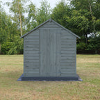 Shire Apex Pressure Treated Overlap Value Garden Shed 8x6