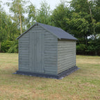 Shire Apex Pressure Treated Overlap Value Garden Shed 8x6