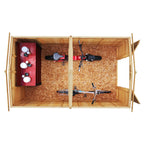 Shire Apex Dip Treated Overlap Garden Shed 10x6