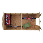Shire Apex Dip Treated Overlap Garden Shed 12x6