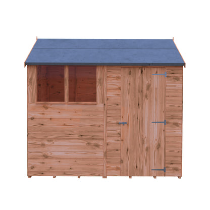 Shire Reverse Apex Dip Treated Amaryllis Overlap Garden Shed 8x6