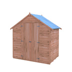 Shire Apex Dip Treated Overlap Garden Shed 4x6