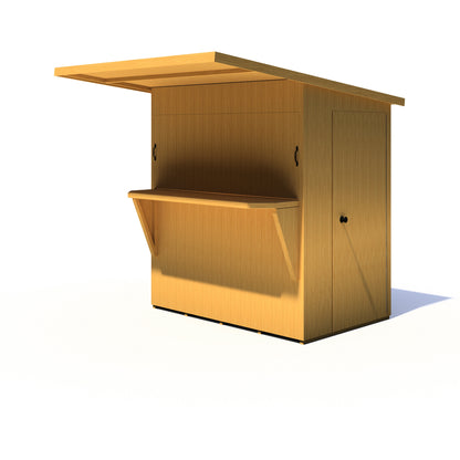 Shire Paradise Garden Bar and Store 6x4 Pent Roof