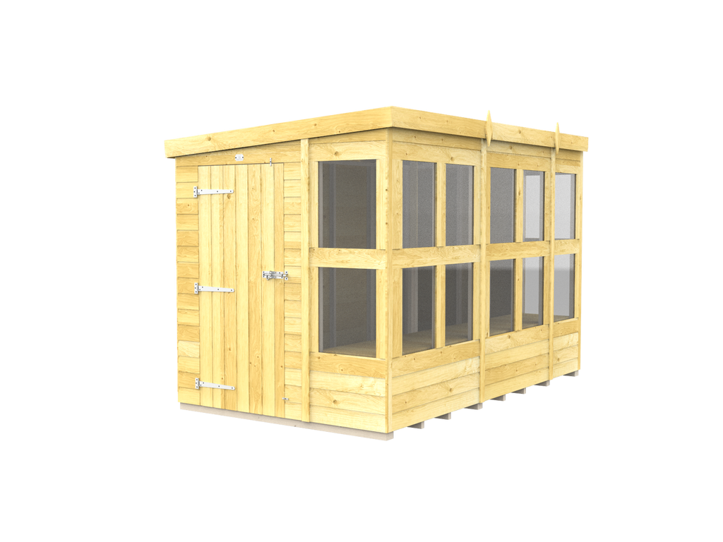 Elmstead Pent Potting Shed External View