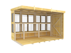 Elmstead Pent Potting Shed Internal View