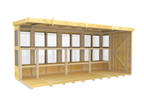 Elmstead Pent Potting Shed Internal View