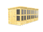 Elmstead Pent Potting Shed External View