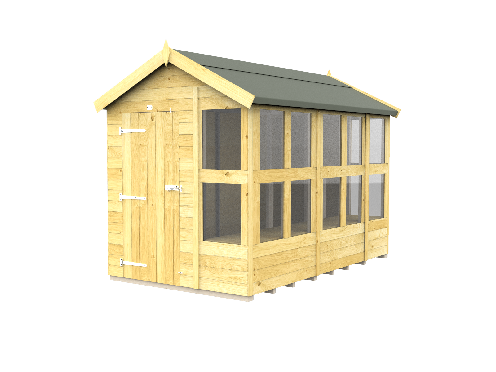 Elmstead Apex Potting Shed External View
