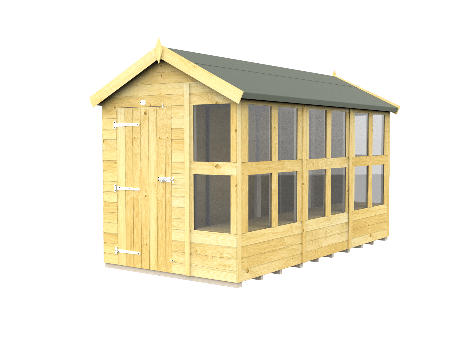 Elmstead Apex Potting Shed External View