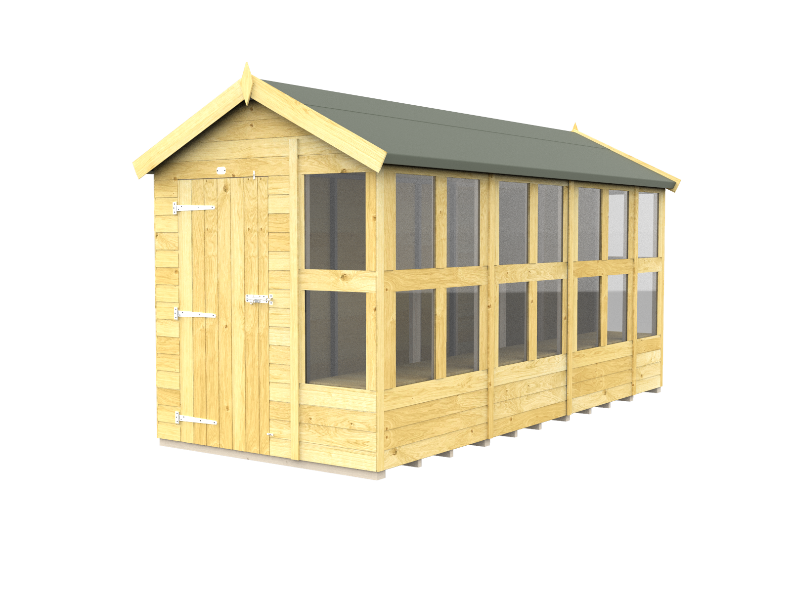 Elmstead Apex Potting Shed External View