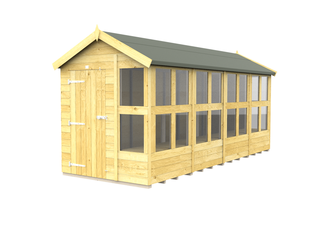 Elmstead Apex Potting Shed External View