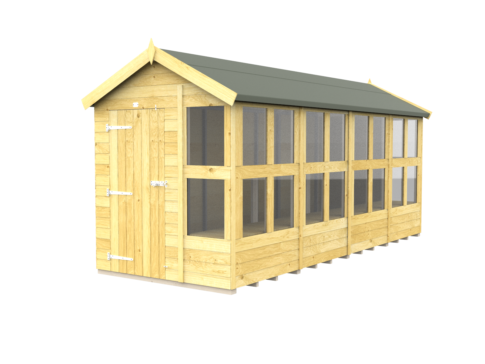 Elmstead Apex Potting Shed External View