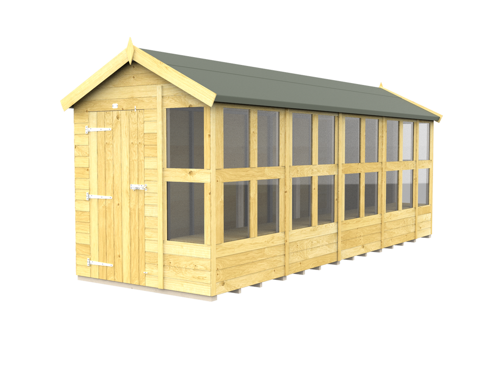 Elmstead Apex Potting Shed External View