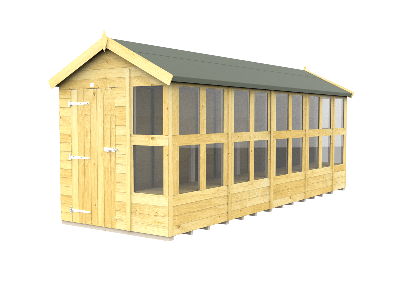 Elmstead Apex Potting Shed External View