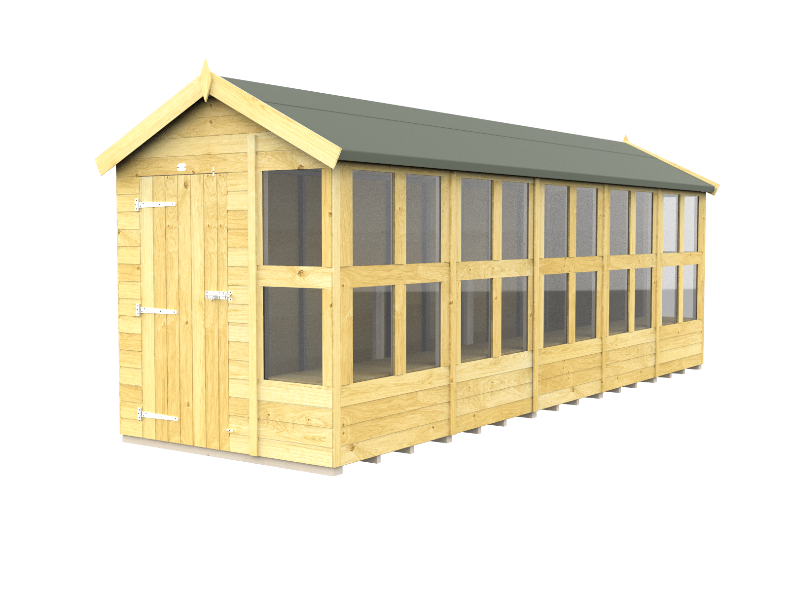 Elmstead Apex Potting Shed External View
