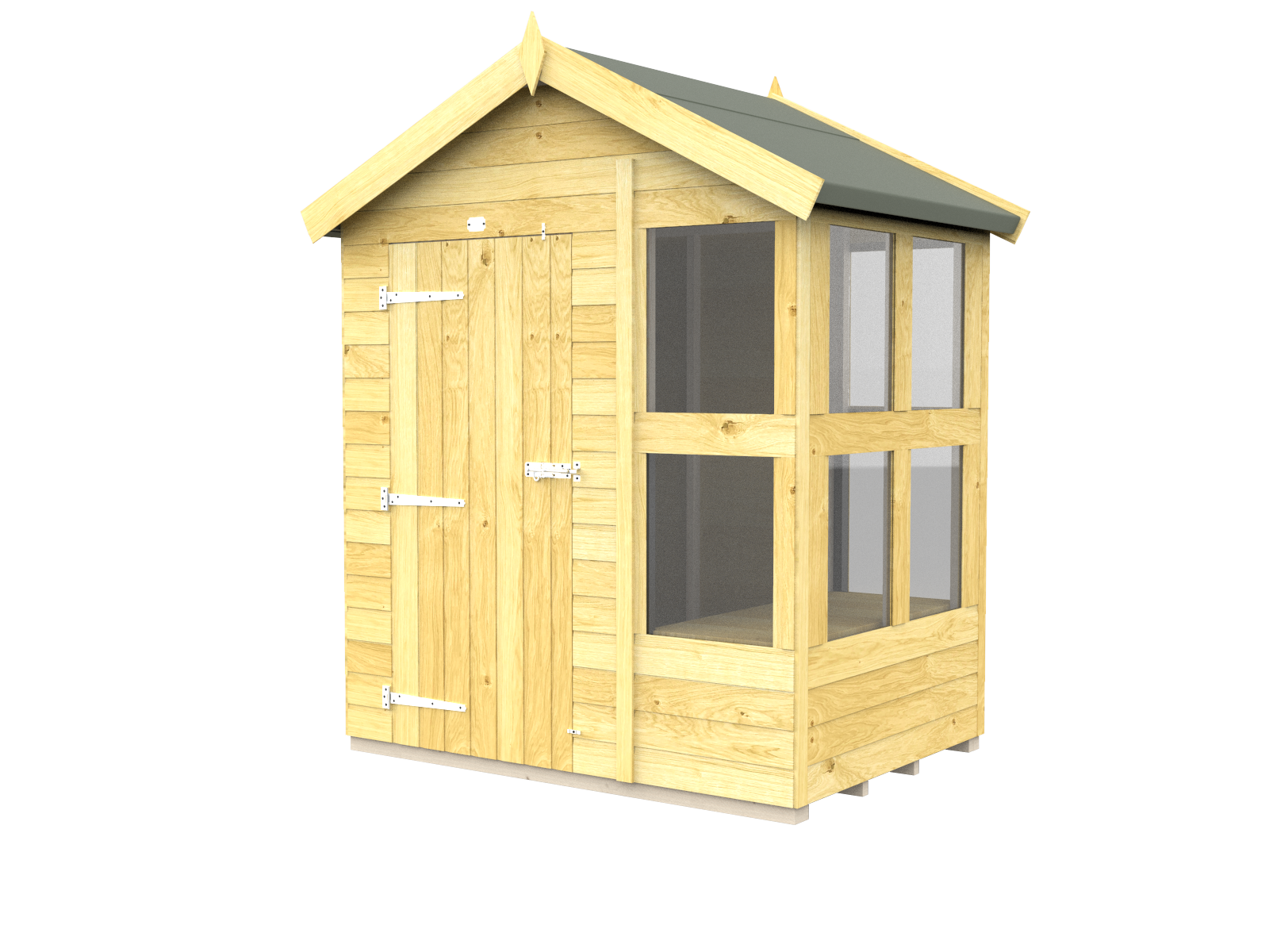 Elmstead Apex Potting Shed External View