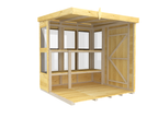 Elmstead Pent Potting Shed Internal View