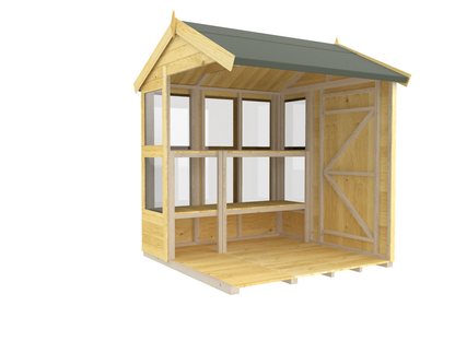 Elmstead Apex Potting Shed Internal View
