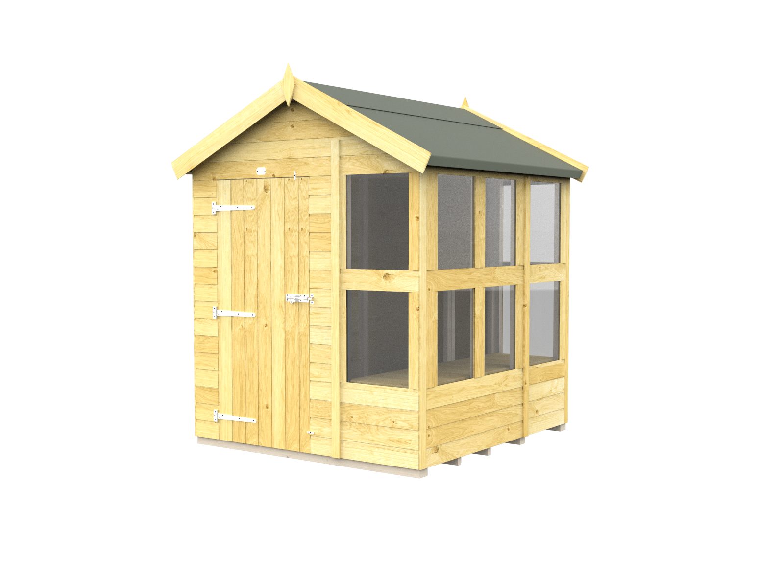 Elmstead Apex Potting Shed External View