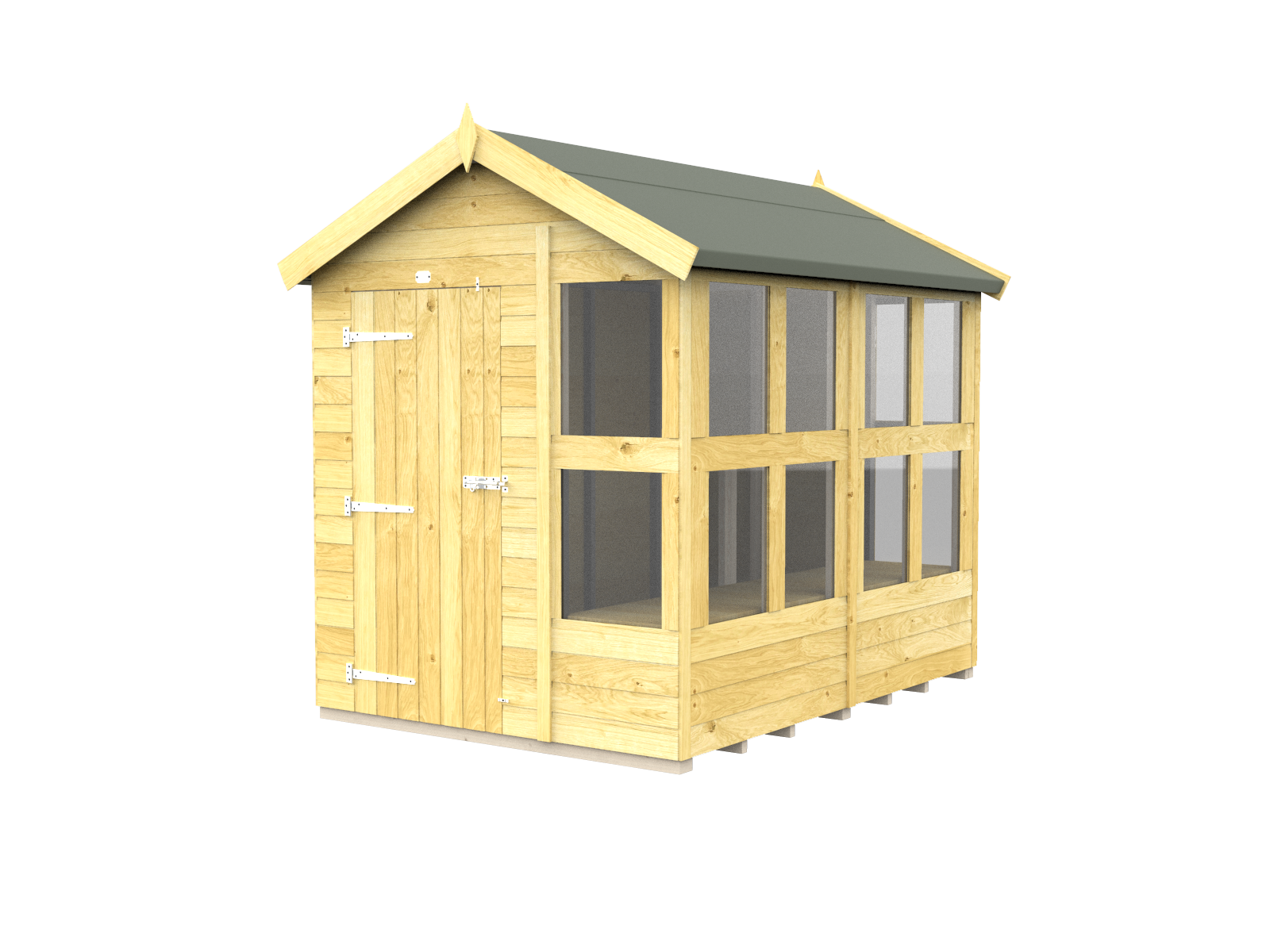 Elmstead Apex Potting Shed External View