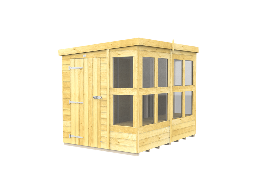 Elmstead Pent Potting Shed External View