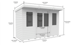 Elmstead Pent Summerhouse Dimensional Drawings