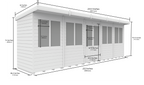 Elmstead Pent Summerhouse Dimensional Drawings