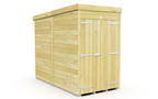 Elmstead Pent Shed Double Door Without Windows External View
